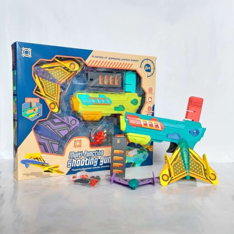 Promo Multifunction Magic Gun Air Battle Pistol Pesawat Terbang Diskon ...
