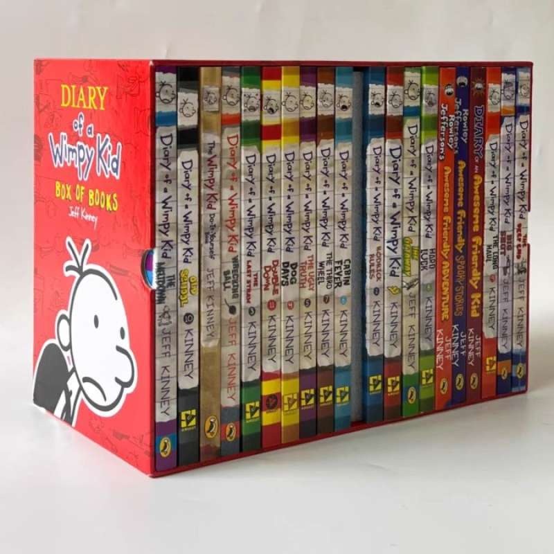 Jual Sale Diary Of Wimpy Kid Complete Set 17 Books Di Seller Virgo
