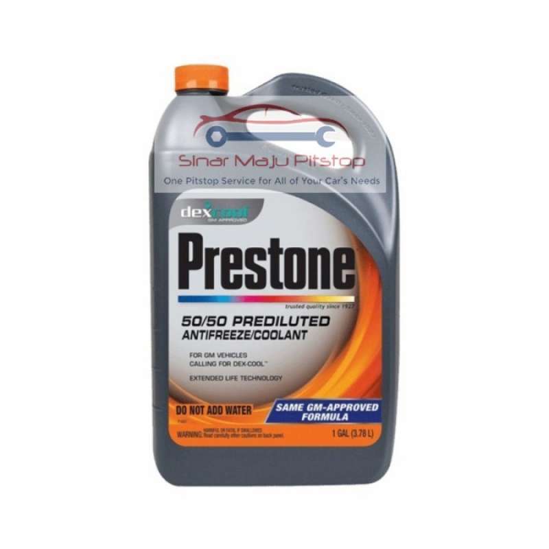 Promo PRESTONE COOLANT DEXCOOL 50/50 ANTIFREEZE Air Pendingin Radiator