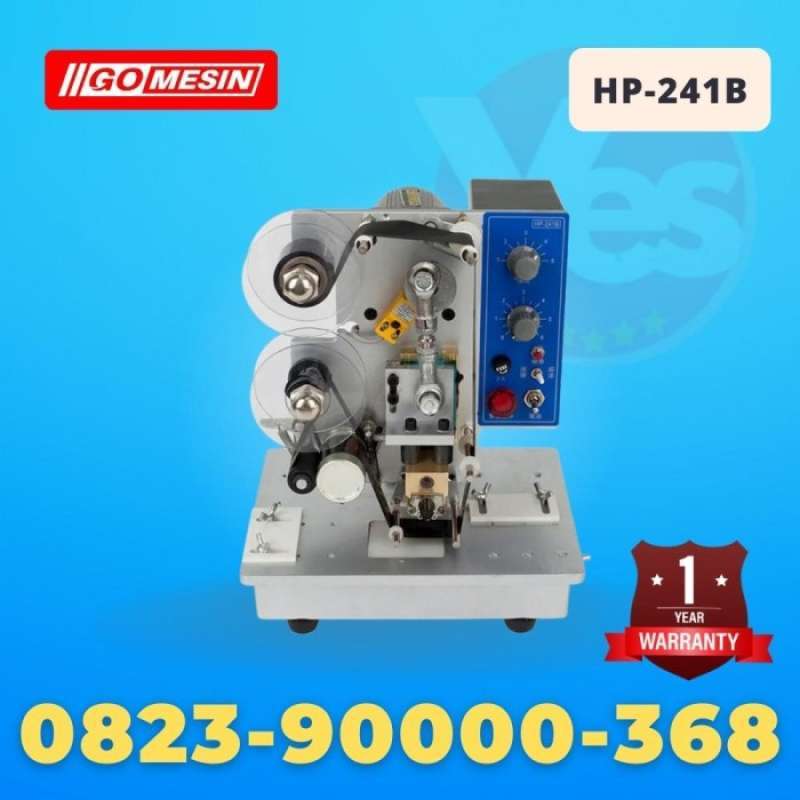 Promo MESIN CETAK KODE EXPIRED GOMESIN HP 241B HOT CODE PRINTER ...