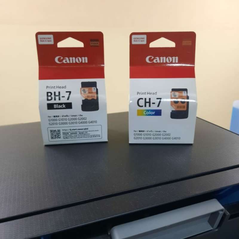Promo Print Head Cartridge Canon G1000 G2000 G3000 Black Color Satu Set