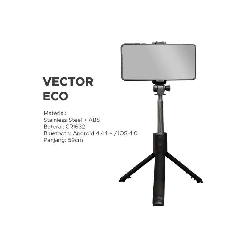 Promo Coretech Vector Tongsis Selfie Stick Tripod Bluetooth Remot ...