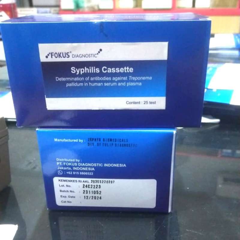 Promo Syphilis Test Isi 25 Alat Test Sifilis Diskon 23% di Seller Indah ...