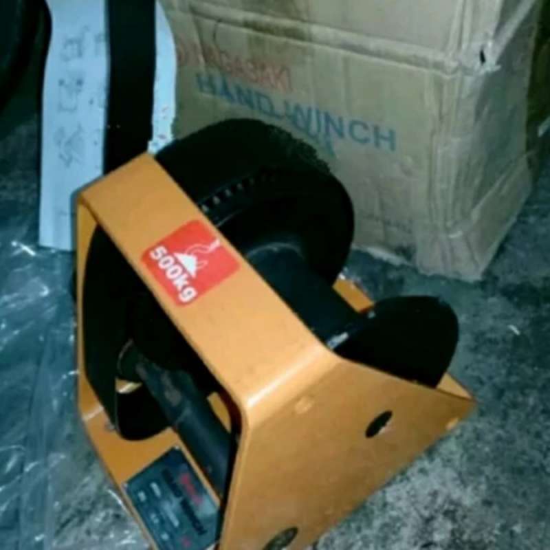 Promo Hand Winch 500 kg 1/2 katrol kerekan manual 500 kg Ton nagasaki