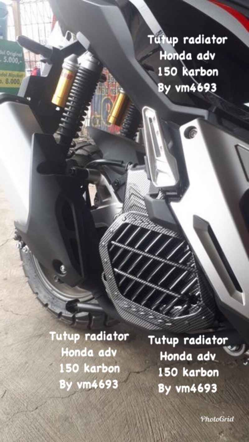 Promo Karbon Hawa Radiator Adv 150 Paket Karbon Radiator Hawa Honda Adv ...