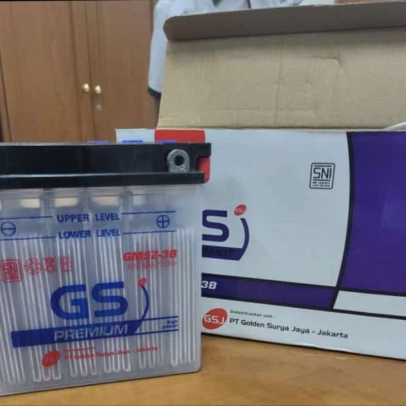 Jual Aki Supra Lama,Jupiter Z Burham,Fiz R,Supra Fit, New Gs Gm5Z-3 Kit