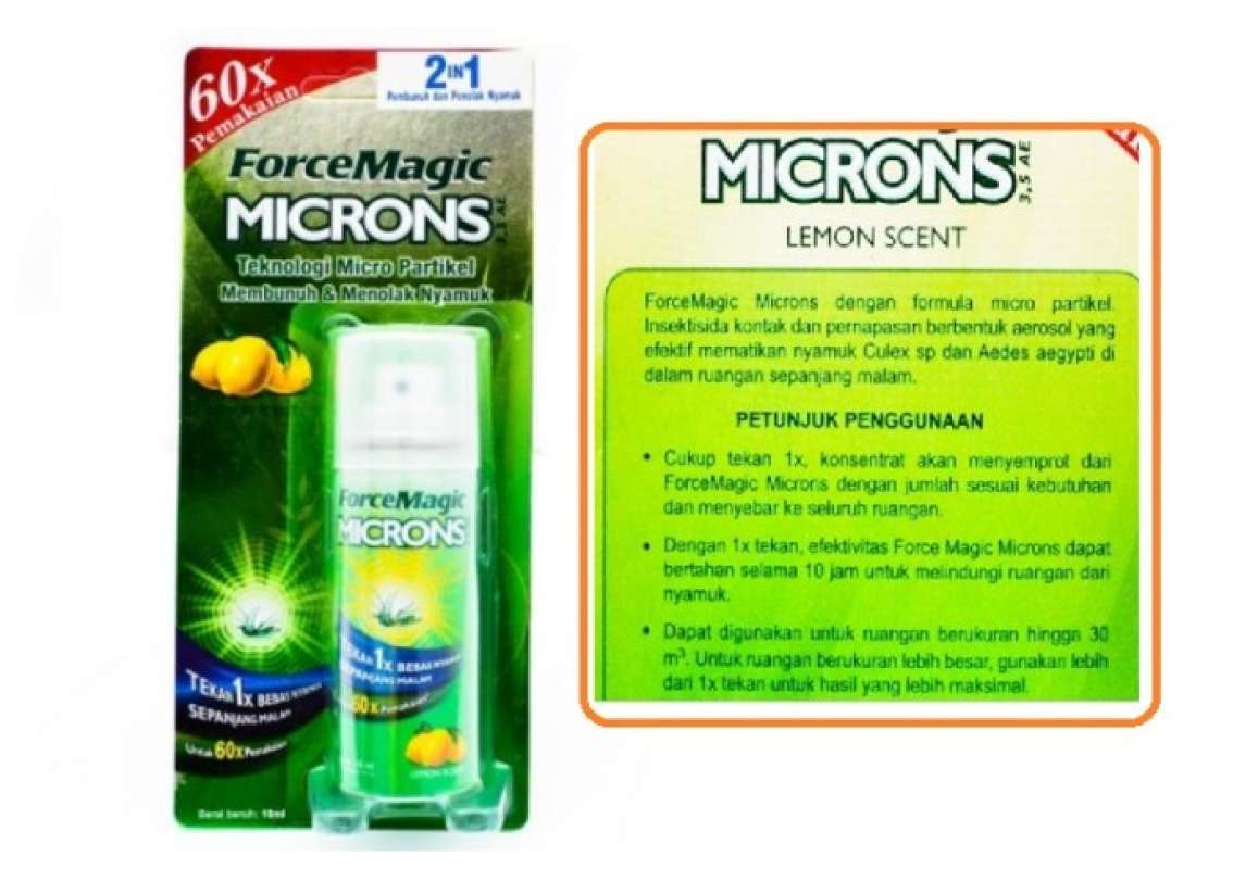 Force Magic Microns 16 Ml Lengkap Harga Terbaru Agustus 2024 | Blibli
