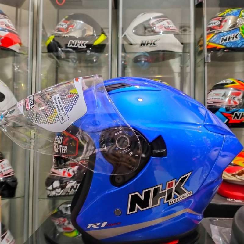 Promo Helm Nhk R1 Max Long Spoiler Double Visor Microlock All Warna ...