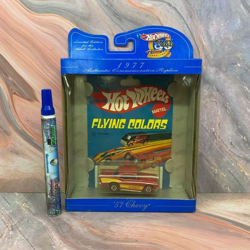 Jual Mattel Hotwheels 30 Years Flying Colors '57 Chevy 1977 Vintage