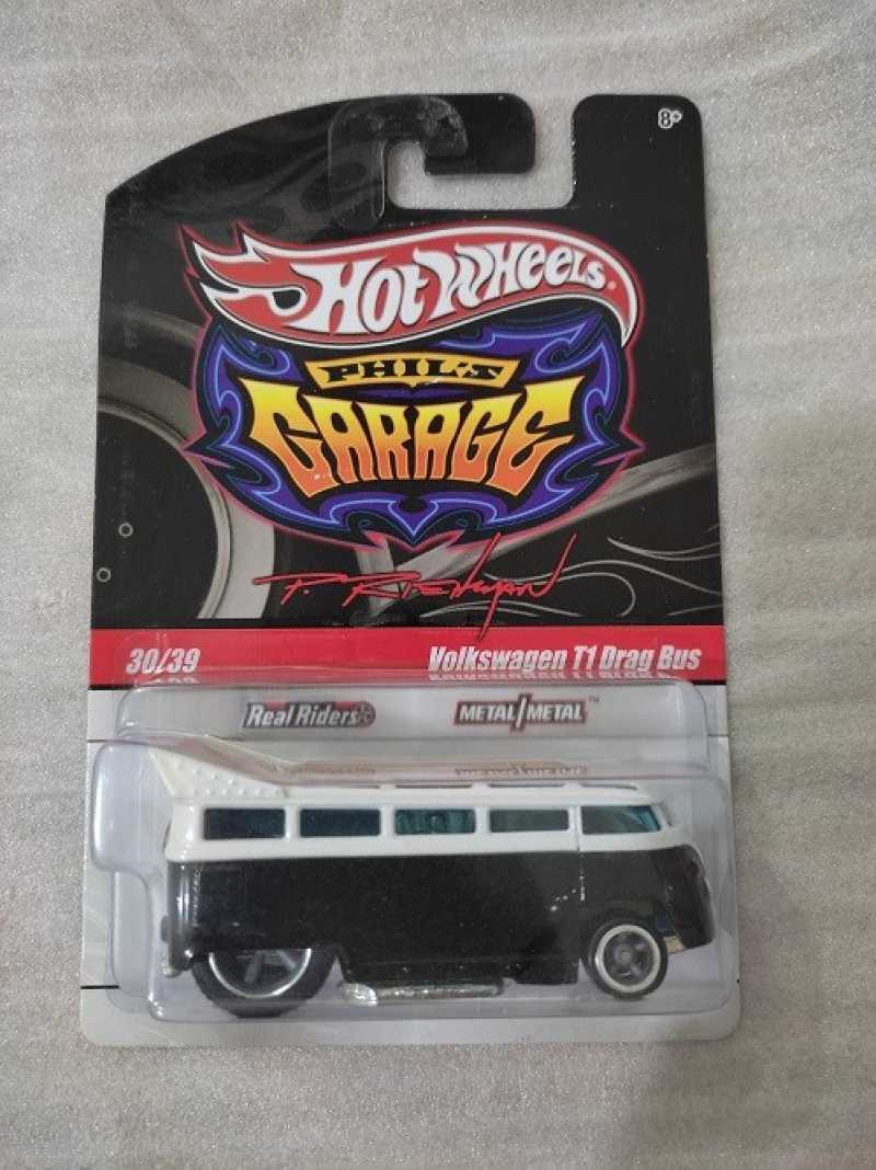 Hot Wheels Philly Garage 2台セット　VW bus Amazon.com: Hot Wheels Phil's Garage Volkswagen VW T1 Drag