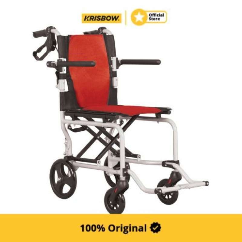 Promo Sowell Wheel Chair Kursi Roda Portable Aluminium Sha805 Diskon 15