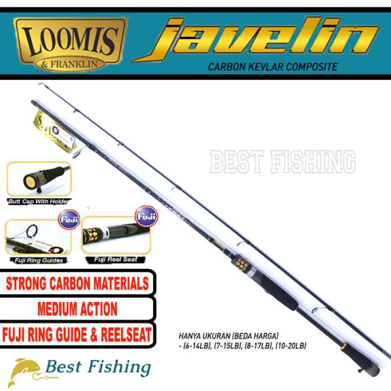 Promo Joran Pancing Loomis Javelin I Dan Javelin Ii Carbon 180Cm Full