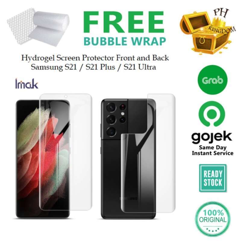 Jual IMAK HYDROGEL S21 / S21 / S21 Ultra Screen Protector di Seller
