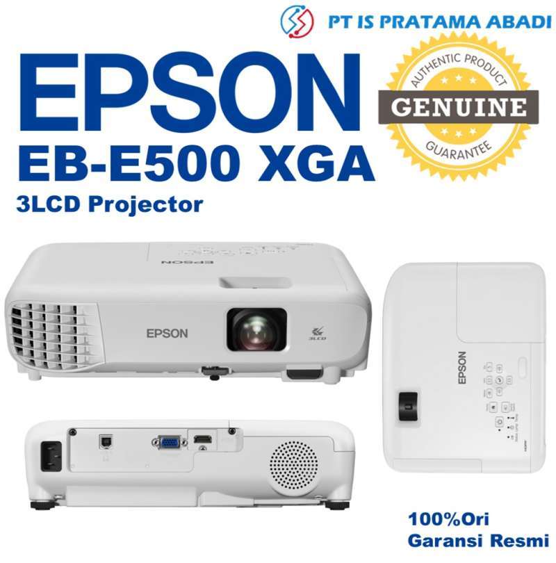 Jual Epson Ebe500 Xga 3lcd Projector Ebe500 Proyektor Garansi Resmi Di