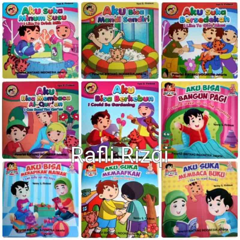 Promo Paket 20 Buku Cerita Dongeng Anak Bergambar Berwarna 2 Bahasa ...