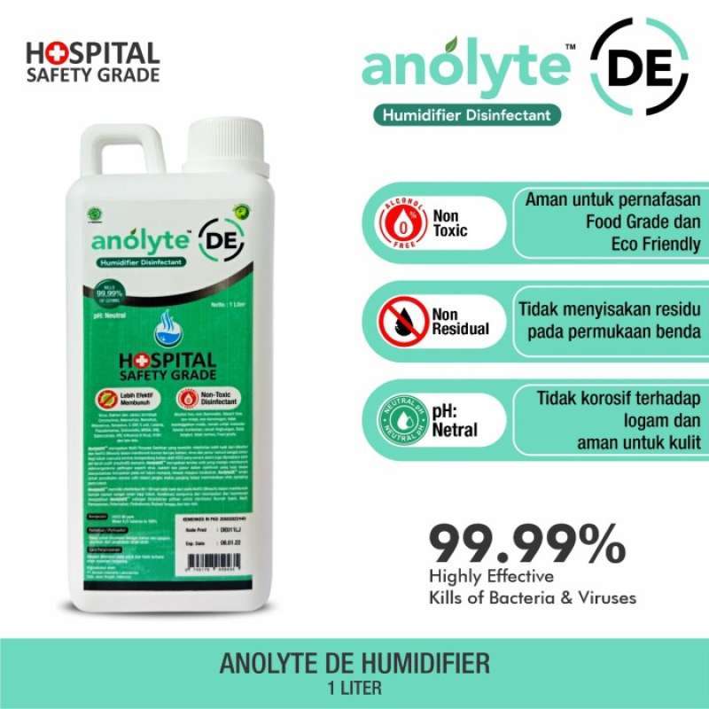 Promo Disinfektan Humidifier Difusier 1Ltr Sanitasi Udara Ruangan Non