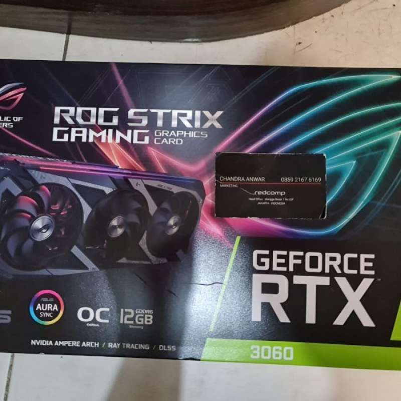 Promo Asus Rog Strix Rtx3060 /Rtx 3060 12Gb Gddr6 Strix Oc Diskon 23% ...