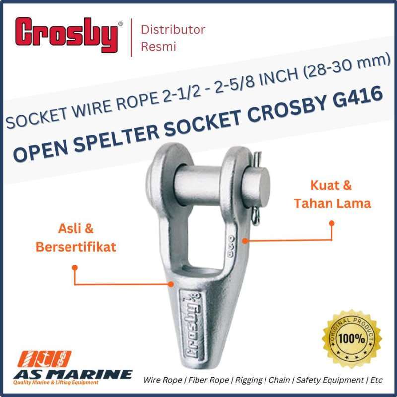 Wire Rope Socket Open Jual Wire Rope Crosby 1 2 Terbaru Dengan Harga Termurah Di 2024 | Blibli