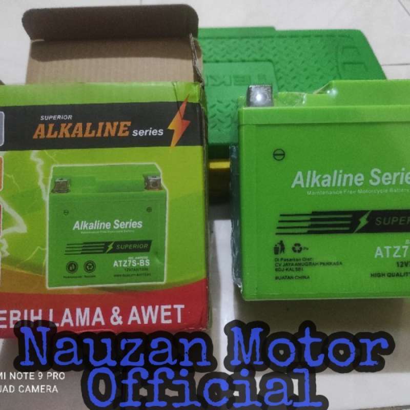 Jual Aki Motor Alkaline 7 Ampere CBR CB150 SATRIA fu Honda vario 125