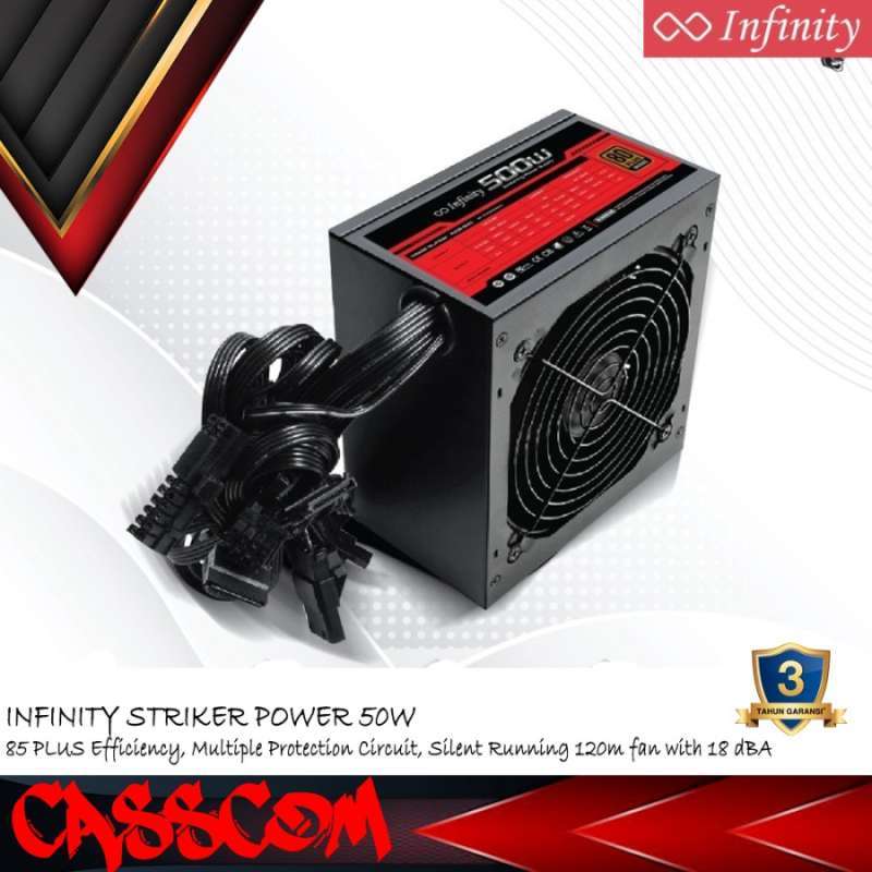 Infinity Power Source Jual Power Supply Infinity 550 Watt 85+ Efficiency Psu 550w Garansi 3 ...