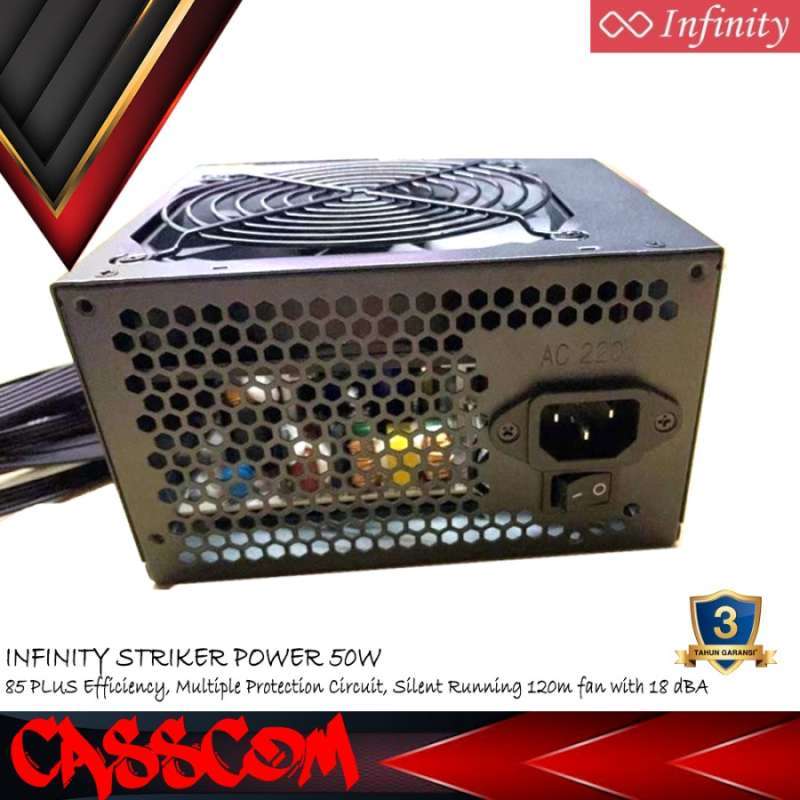 Infinity Power Source Jual Power Supply Infinity 550 Watt 85+ Efficiency Psu 550w Garansi 3 ...