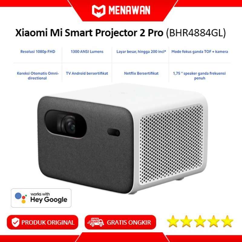 Promo Xiaomi Mijia Smart Projector 2 Pro Proyektor Android Tv Fhd ...