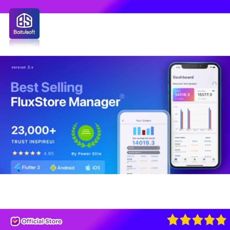 Jual Flutter App Original Murah - Harga Diskon Juli 2024 | Blibli