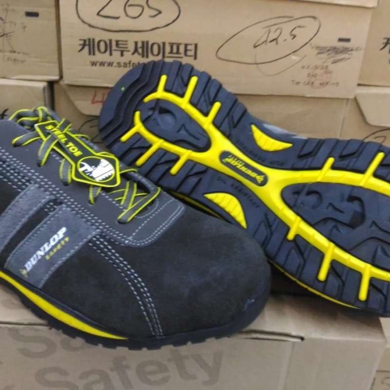 Jual sepatu safety sport DUNLOP kualitas internasional safety shoe di