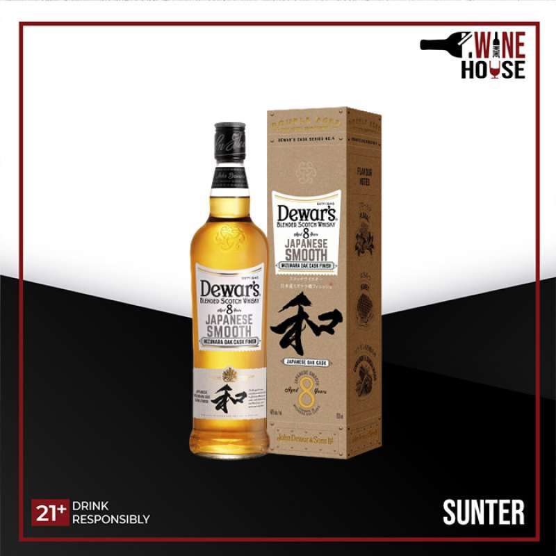 Jual Dewars 8 Years Japanese Smooth Blended Scotch Whisky Di Seller