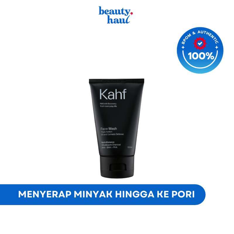 Jual KAHF Triple Action Oil and Comedo Defense Face Wash di Seller