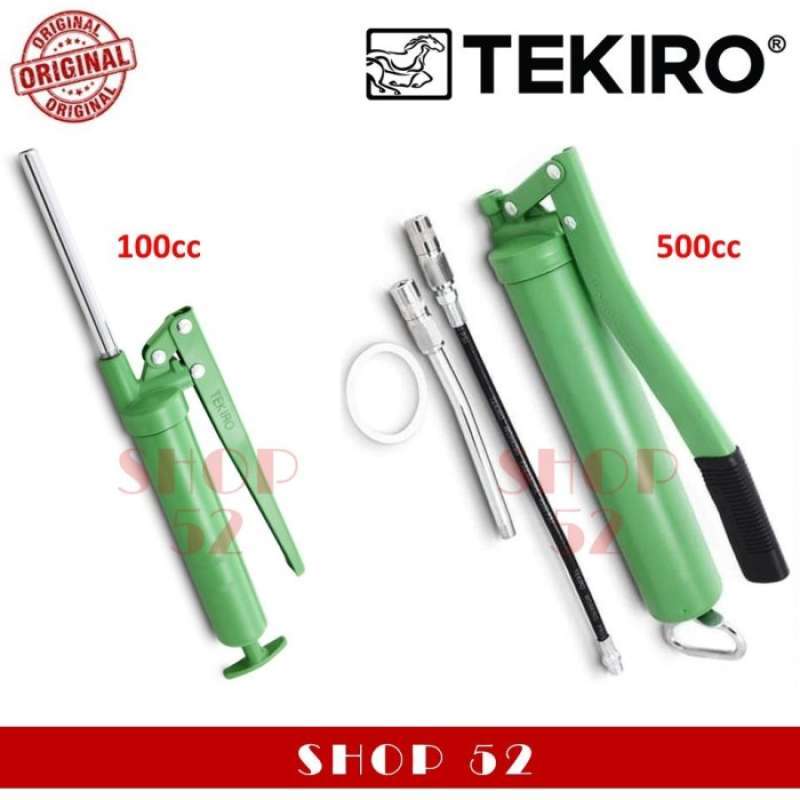 Promo TEKIRO Pompa Gemuk Tangan 100 / 500 cc Hand Grease Gun Pump
