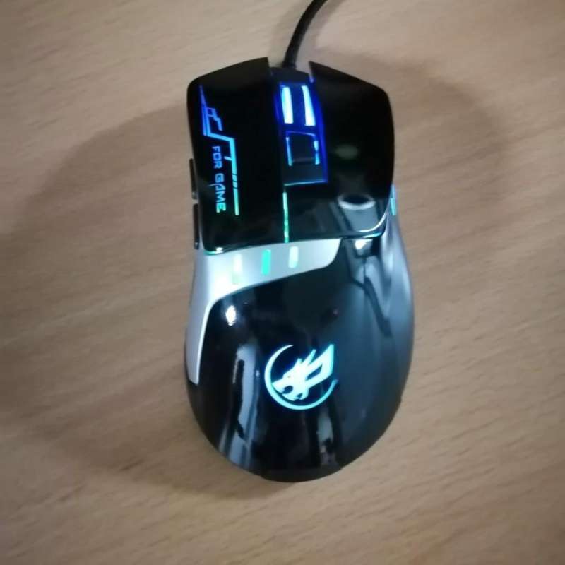 Jual Mouse Gaming Warwolf T2 Fast Response Tracking Sensor Speed ...
