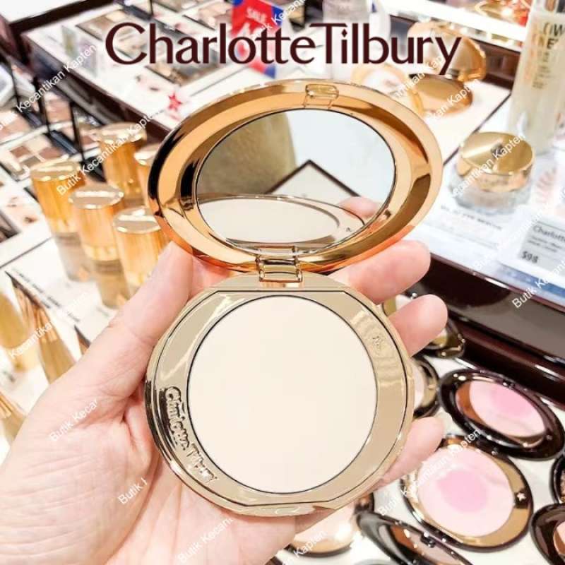 Jual Mini Charlotte Tilbury Airbrush Flawless Finish Powder Foundation