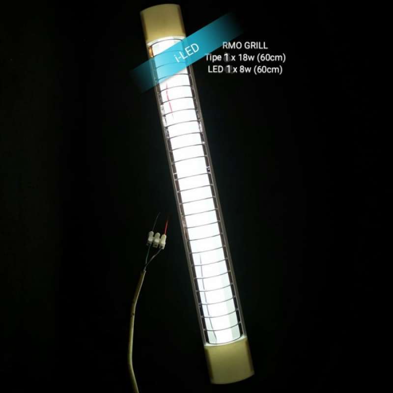 Promo Kap Lampu Rmo Grill Reflektor 1 X 18w 60cm Tl Led T8 1 X 8w ...
