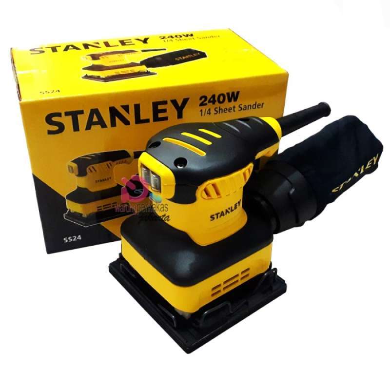 Promo Stanley Palm Sander 240W SS24 1/4 Sheet Palm Sander Orbital