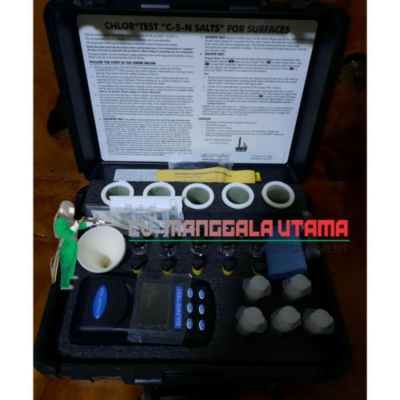 Promo Elcometer 134 Csn Chloride, Sulphate & Nitrate Test Kit Diskon 23 ...