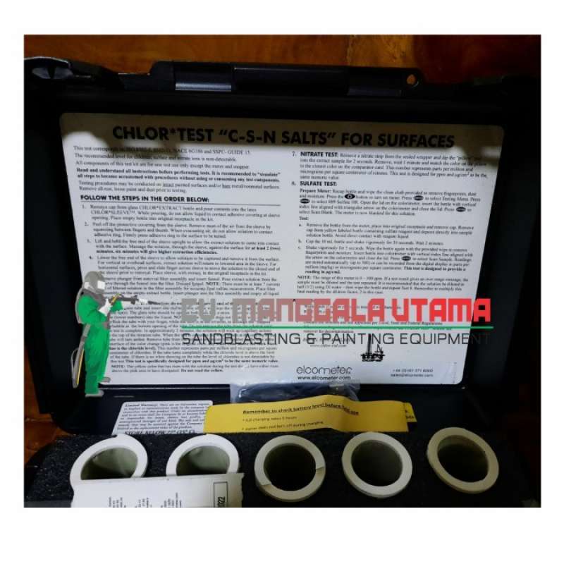 Promo Elcometer 134 Csn Chloride, Sulphate & Nitrate Test Kit Diskon 23 ...