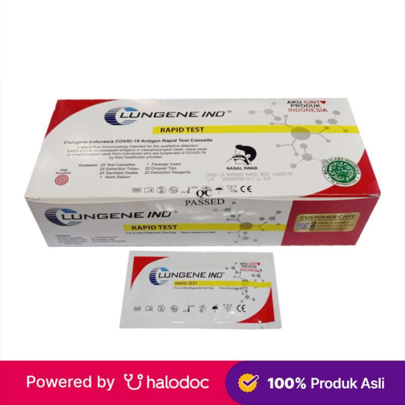 Jual Clungene Ind Covid19 Antigen Rapid Test 1 Cassette di Seller