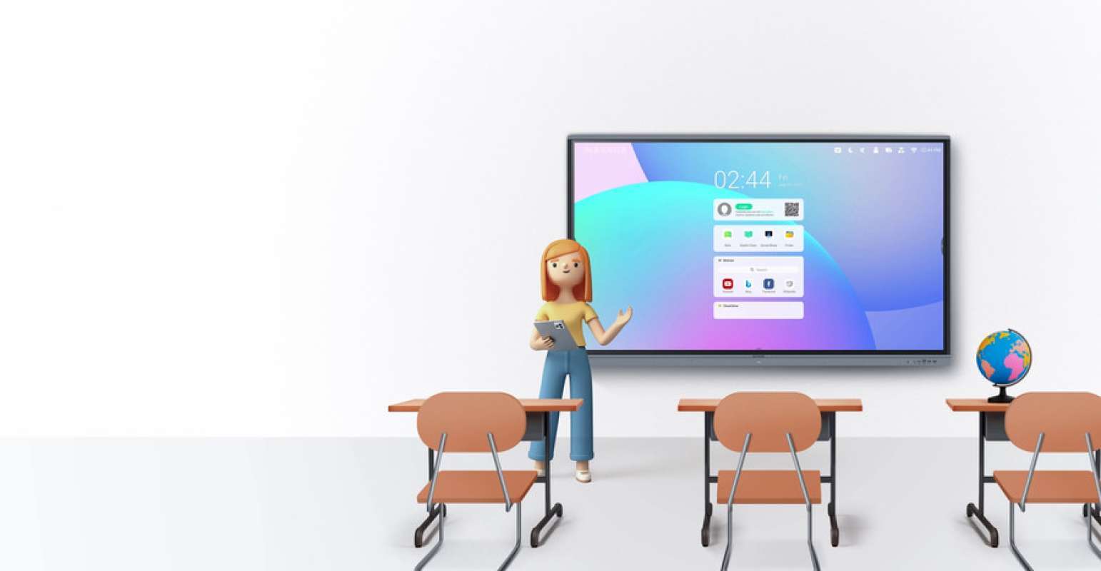 Jual MAXHUB Interactive Flat Panel E6520 E2 65 Android 4K 32GB 4GB ...