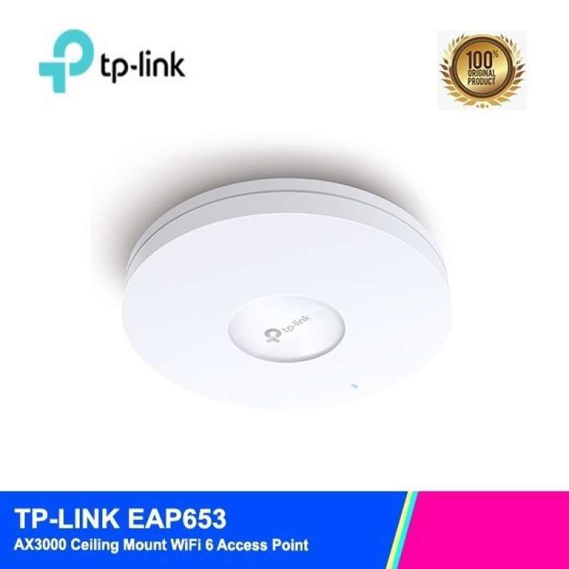 Promo TPLINK EAP653 AX3000 Ceiling Mount WiFi 6 Access Point TpLink ...
