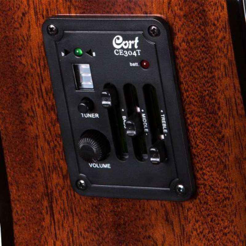 Promo Cort Ad880ce-nat Acoustic Electric Guitar With Case Diskon 23% Di ...