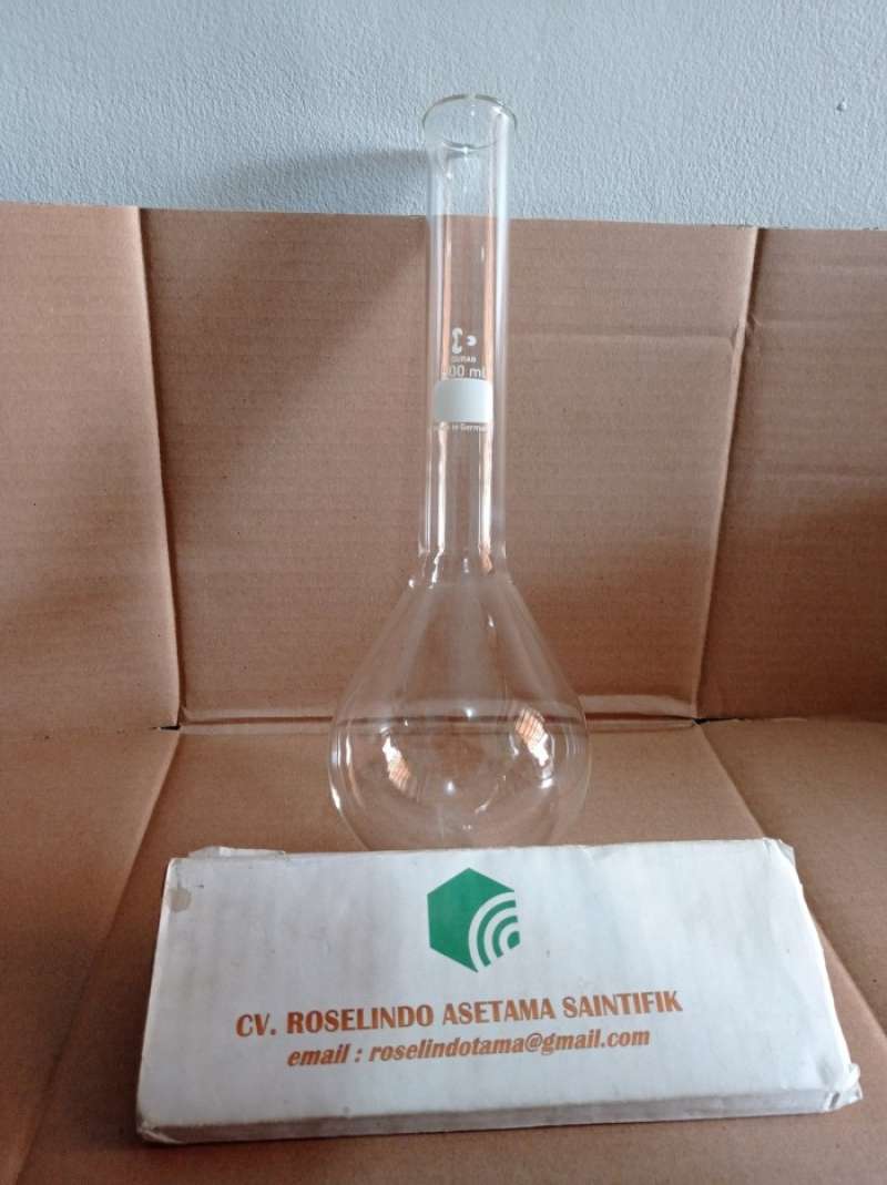 Promo LABU KJELDAHL 500mL DURAN Cat. 212314404 KJELDAHL FLASK 500 ML Diskon 33 di Seller