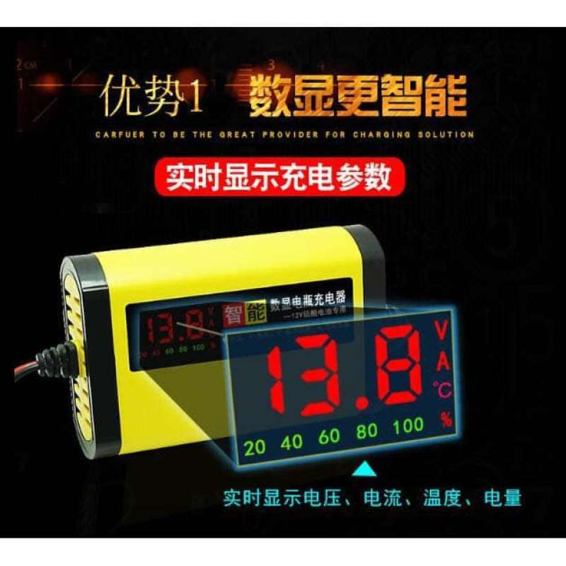 Jual CAS AKI 12V 2A / Charger baterai aki motor mobil di Seller