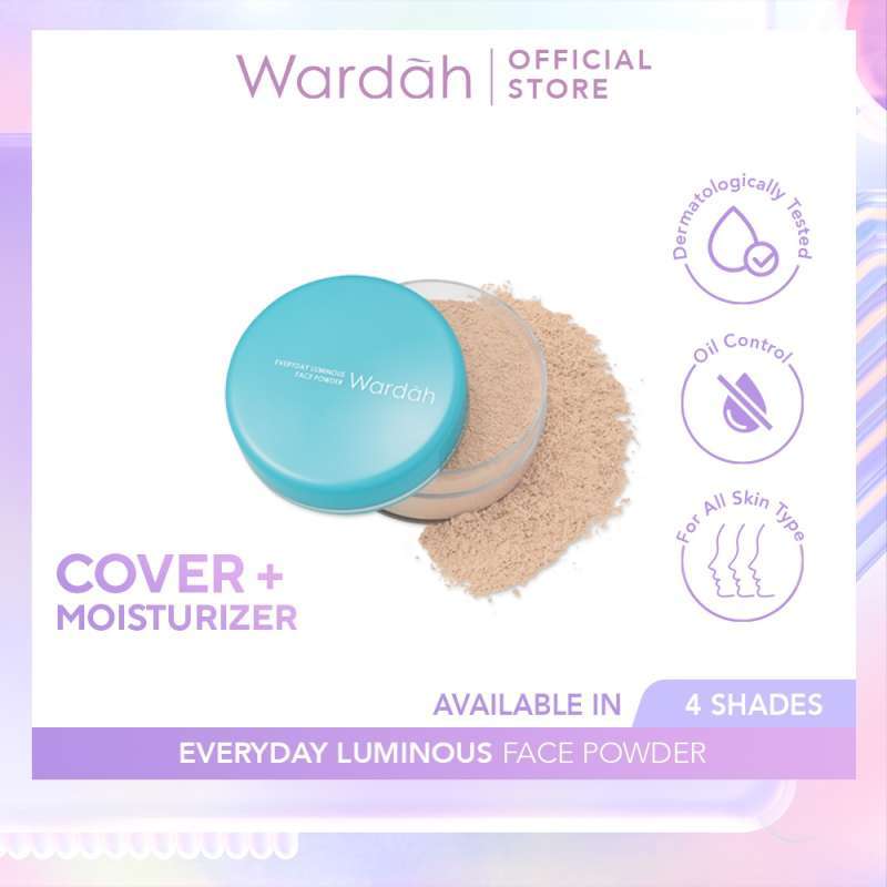 bedak wajah wardah luminous powder 04 natural 30gram bedak untuk kulit kering bedak tabur untuk muslimah bedak tabur yang laris bedak tabur yang ringan