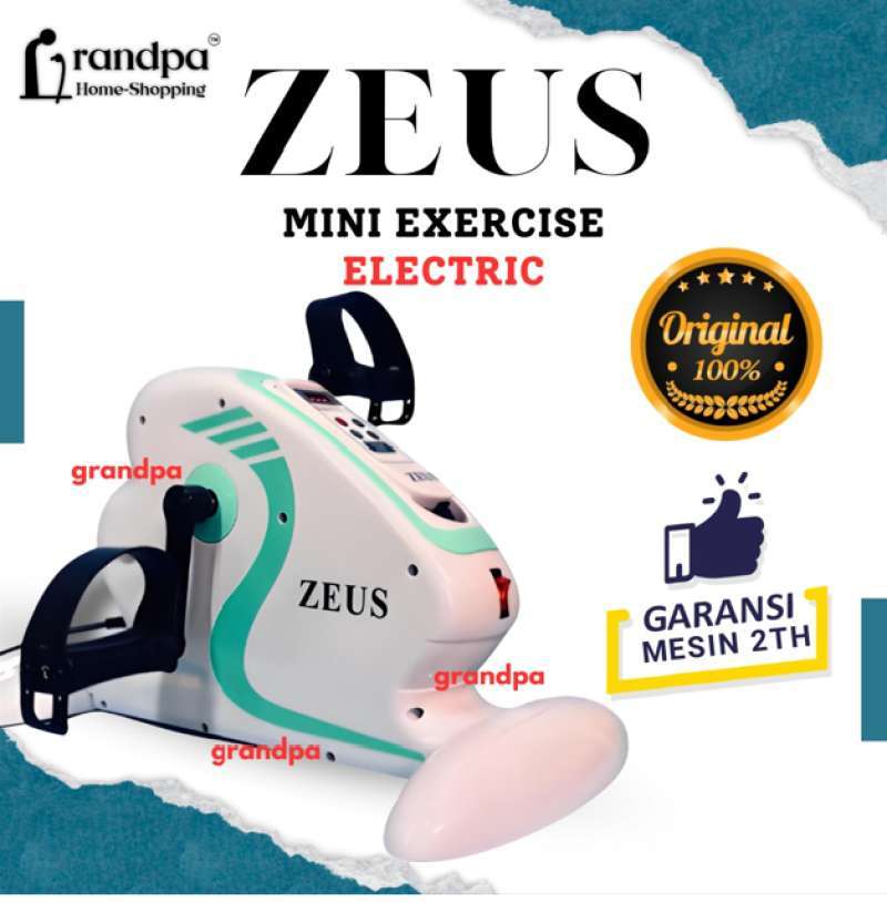 Jual Zeus Mini Exercise Electric Bike Sepeda Statis Elektrik Sport ...