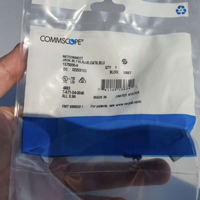 Promo Baru Amp Commscope Patch Panel 48Port Cat6 Sl Series Modular Jack ...