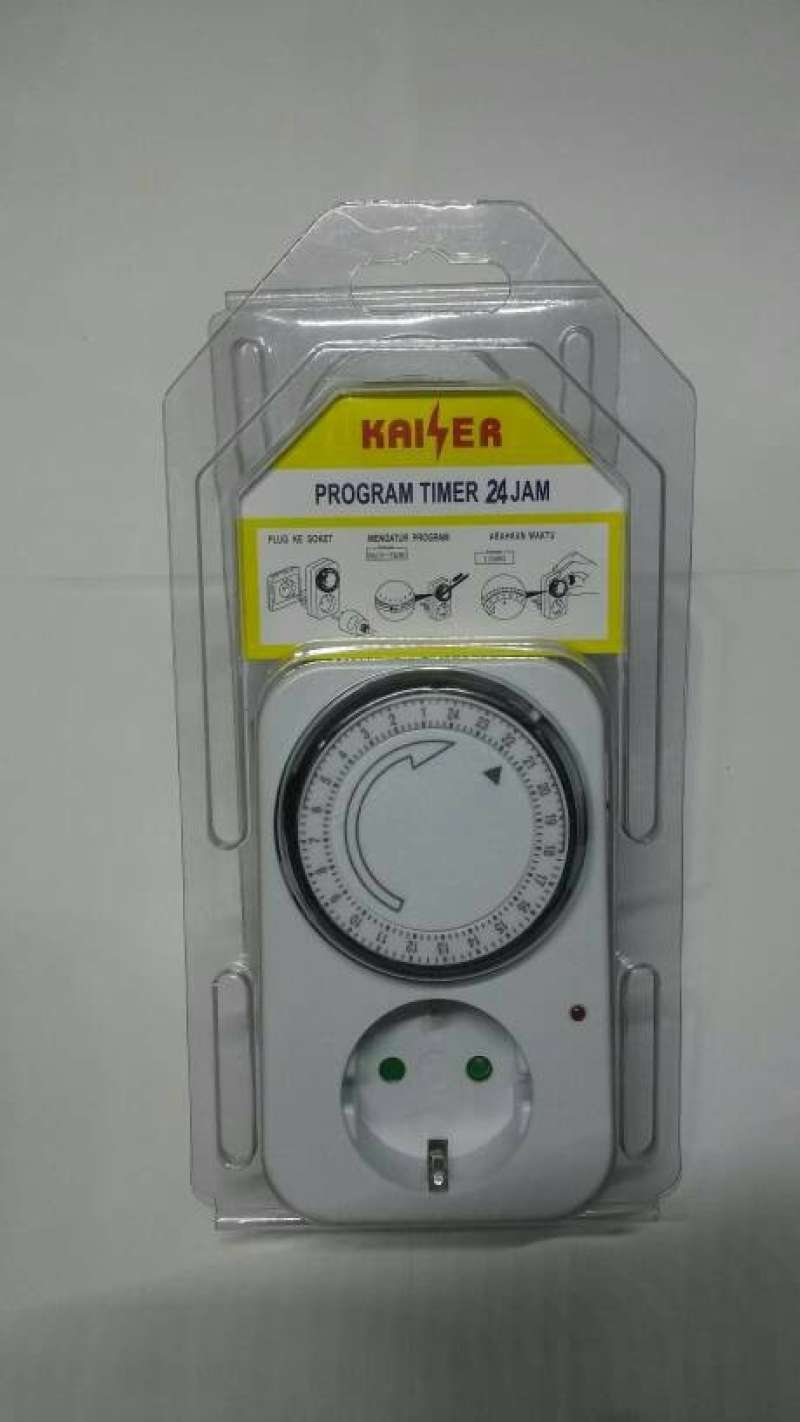 Promo KAISER TIMER ANALOG 24 JAM AQUASCAPE Diskon 33 di Seller Needs