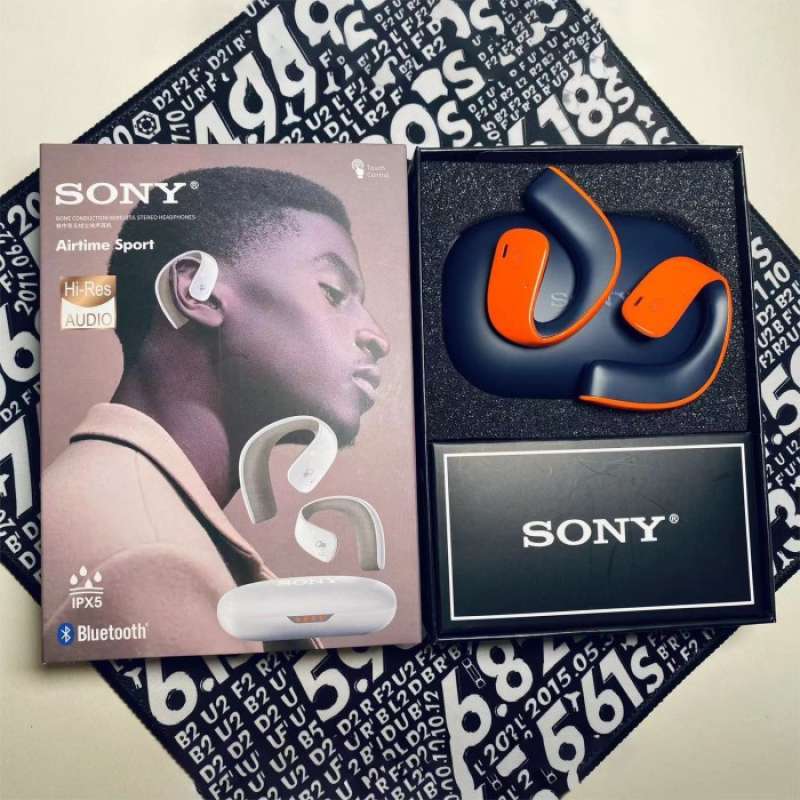Promo Sony Airtime Sport Bluetooth Wireless Bone Conduction Headphone ...