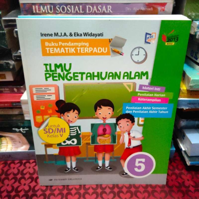 Jual Buku Pendamping Tematik Terpadu Kelas 5 Ipa Original Harga ...