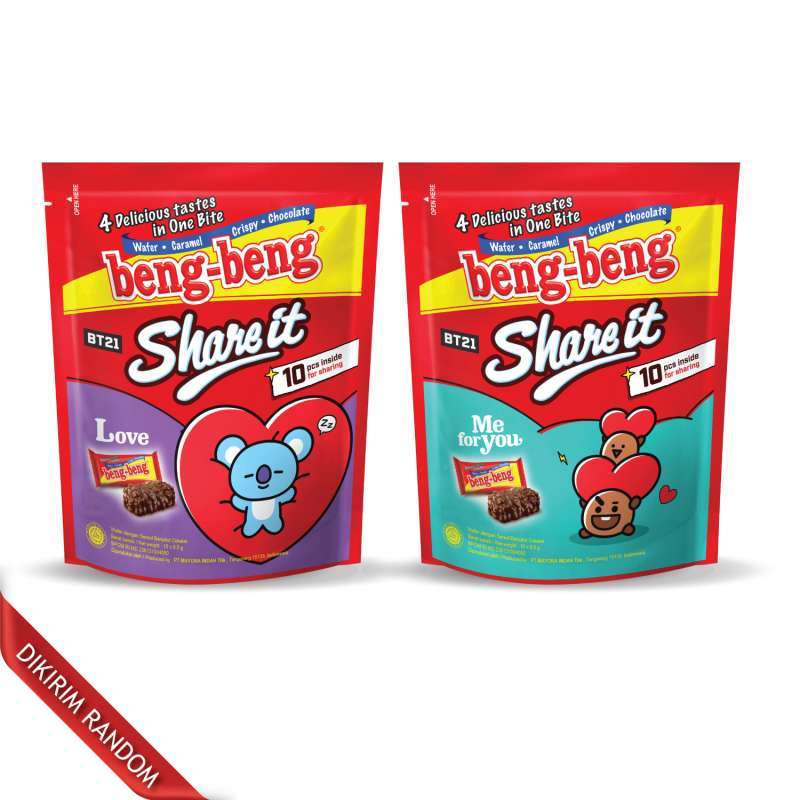 Promo Paket BengBeng Share It Duo BT21 Diskon 9 di Seller Mayora